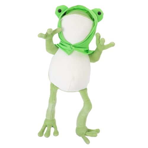 WEKAMOS Plüschfrosch Kuscheltier Weiches Stofftier Dekoration für Wohnzimmer Schlafzimmer Niedliches Geschenk für Erwachsene WEKAMOS Plüschfrosch Kuscheltier Weiches Stofftier Dekoration für Wohnzimmer Schlafzimmer Niedliches Geschenk für Erwachsene von WEKAMOS