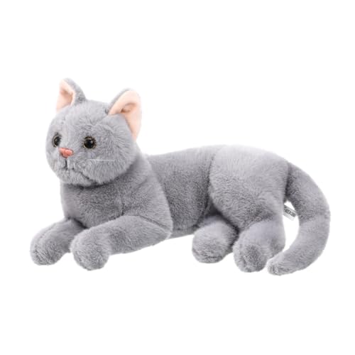 WEKAMOS Plüschkatze Kuscheltier Detailreich Gestickte Katzenfigur Weiches Stofftier für Niedliche Cartoon Katze als Wohnaccessoire und für Katzenliebhaber WEKAMOS Plüschkatze Kuscheltier Detailreich Gestickte Katzenfigur Weiches Stofftier für Niedliche Cartoon Katze als Wohnaccessoire und für Katzenliebhaber von WEKAMOS