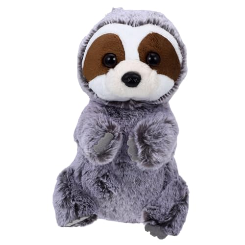 WEKAMOS Plüschtier Baumfaultier Kuscheliges Stofftier Tierpuppe Weiches Simulationstier für Wohnraumdeko und Entspannungskissen von WEKAMOS