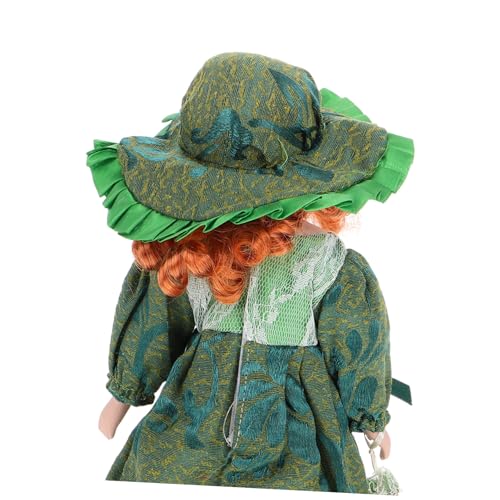 WEKAMOS Porzellanpuppe Miniatur Viktorianische Dame Handgefertigt Keramik Retro Puppenhaus Dekoration Sammlerstück Kunsthandwerk WEKAMOS Porzellanpuppe Miniatur Viktorianische Dame Handgefertigt Keramik Retro Puppenhaus Dekoration Sammlerstück Kunsthandwerk von WEKAMOS