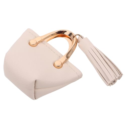 WEKAMOS Puppen-Schmuckbeutel Mini-Geldbörsen für Mädchen weiße Mini-Geldbörse geldbörse Geldbeutel kleine Handtasche Puppenhandtasche Puppenhauszubehör Kunstleder WEKAMOS Puppen-Schmuckbeutel Mini-Geldbörsen für Mädchen weiße Mini-Geldbörse geldbörse Geldbeutel kleine Handtasche Puppenhandtasche Puppenhauszubehör Kunstleder von WEKAMOS