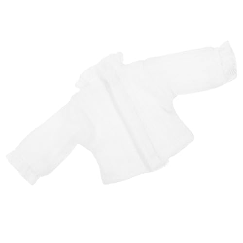 WEKAMOS Puppenhemd für Doll Elastisches Shirt Miniatur Puppenkleidung DIY Zubehör für Figuren Weiches Material Waschbar Vielseitig für Puppenhaus und Kreative Gestaltung von WEKAMOS