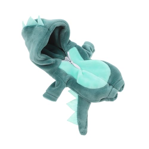WEKAMOS Puppenkostüm Dinosaurier Overall für Puppen Süßes Tierkostüm Leichtes Stoffmaterial für Mädchen Rollenspiel Zubehör von WEKAMOS