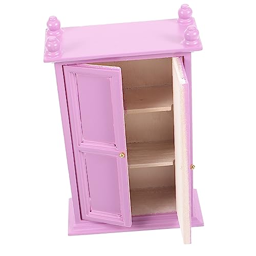 WEKAMOS Puppenmöbel Dekorativer Schrank für Puppenhaus Details Langlebiges Design für Kleine Hausdekor und Kreative Spielwelten WEKAMOS Puppenmöbel Dekorativer Schrank für Puppenhaus Details Langlebiges Design für Kleine Hausdekor und Kreative Spielwelten von WEKAMOS