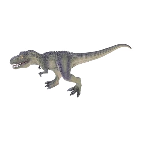 WEKAMOS Realistische Dinosaurier Figur Tyrannosaurus Rex Kunststoff Deko Lernspielzeug für Drinnen und Draußen Glatte Oberfläche Pädagogisch Grün von WEKAMOS