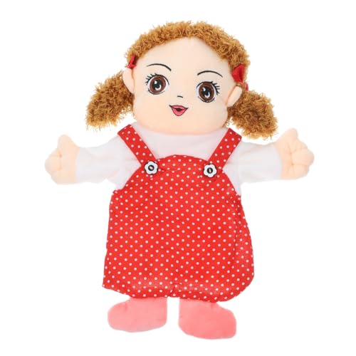 WEKAMOS Realistische Handpuppe Plüschfiguren für Erwachsene Interaktives Rollenspiel Puppentheater Eltern Junge Mädchen Beziehung und Geschichtenerzählen von WEKAMOS