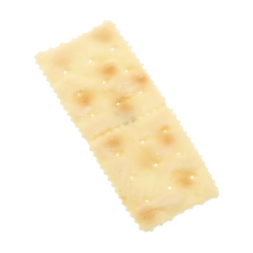 WEKAMOS Realistische Kekse Set PVC Simulation Lebensmittel für Spielküche Künstliche Kekse und Snacks Edukatives Rollenspiel Zubehör für Jungen und Mädchen von WEKAMOS