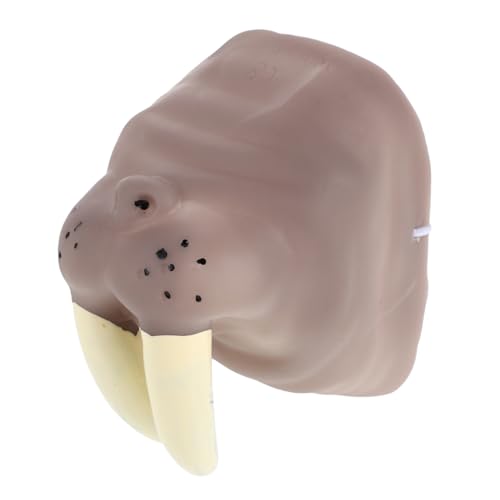 WEKAMOS Realistische Sea Elephant Nose Cosplay Tier Nasen Deko Einfach zu Tragen Vielseitig für Party Bühne Kostüm Lebensecht Bequem Einzigartiges Design von WEKAMOS