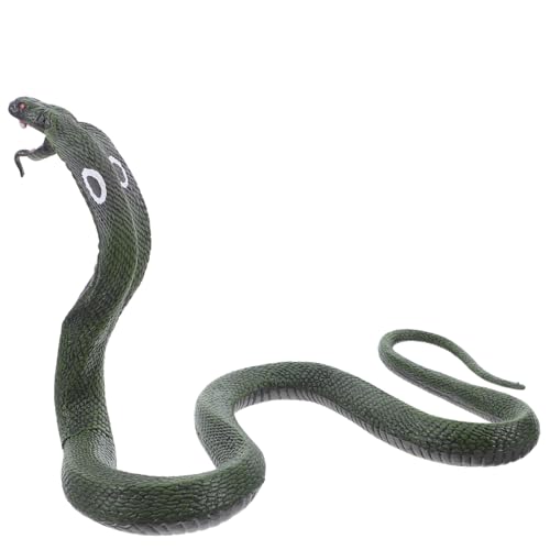 WEKAMOS Realistisches Cobra Modell aus Sicherem Material Flexible Schlange Figur für Garten Büro Dekoration Halloween Streichartikel Lebensechte Tier Skulptur als Party WEKAMOS Realistisches Cobra Modell aus Sicherem Material Flexible Schlange Figur für Garten Büro Dekoration Halloween Streichartikel Lebensechte Tier Skulptur als Party von WEKAMOS