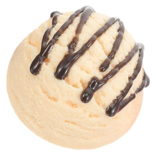 WEKAMOS Realistisches Eiscreme Kugel Modell Dekorationsobjekt für Schaufenster Fotografie Party Deko Leichtes Langlebiges Vielseitiges Fake Dessert Requisit WEKAMOS Realistisches Eiscreme Kugel Modell Dekorationsobjekt für Schaufenster Fotografie Party Deko Leichtes Langlebiges Vielseitiges Fake Dessert Requisit von WEKAMOS