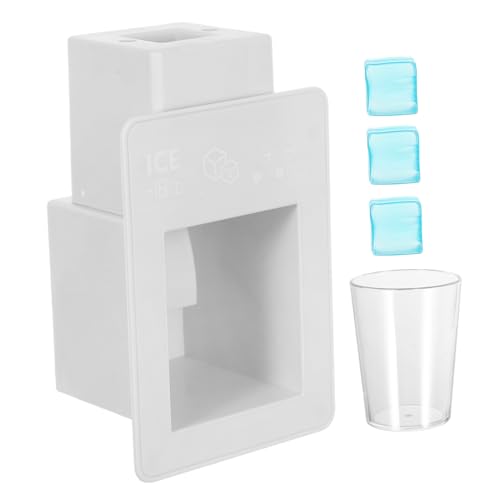 WEKAMOS Realistisches Eiswürfelbereiter Mini Küchengerät mit Fake Eiswürfeln Robustes Küchen Spielset für Kleinkinder Fördert Kreative Rollenspiele und Kochinteresse von WEKAMOS