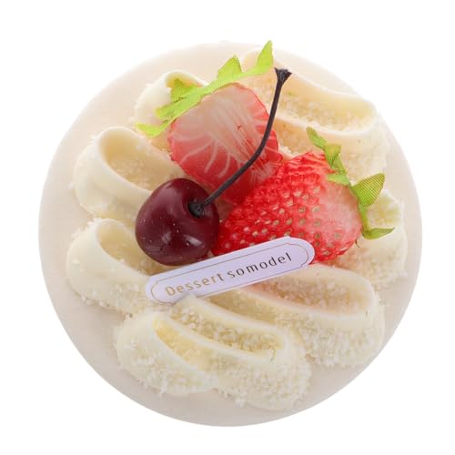 WEKAMOS Realistisches Kuchenmodell mit Kirschdekor Dekorativer Geburtstagstorten Deko für Fotoshootings Vielseitiges Party Dekorations und DIY Kühlschrankmagnet Zubehör für Verschiedene WEKAMOS Realistisches Kuchenmodell mit Kirschdekor Dekorativer Geburtstagstorten Deko für Fotoshootings Vielseitiges Party Dekorations und DIY Kühlschrankmagnet Zubehör für Verschiedene von WEKAMOS
