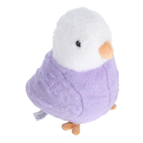 WEKAMOS Realistisches Papagei Plüschtier Kuschelkissen Weiches Multifunktionales Vogel Stofftier für Schlafzimmer und Wohnraumdeko zum Geburtstag von WEKAMOS
