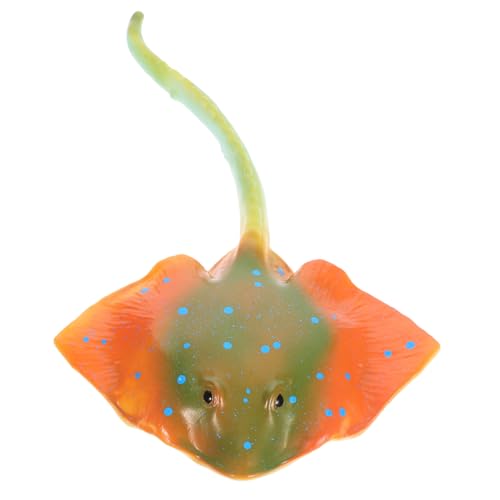 WEKAMOS Realistisches Rochenmodell Lebensechte Simulation Meeresbewohner Figur Detailgetreues Tiermodell für Pädagogisches Aquarium Dekoration Meeresspielzeug von WEKAMOS