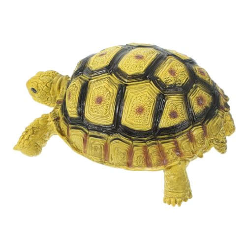 WEKAMOS Realistisches Schildkrötenmodell Kunststoff Figur Detailgetreu Simuliertes Tiermodell Pädagogisches Lernspielzeug Garten Deko Wetterfest für Erwachsene von WEKAMOS