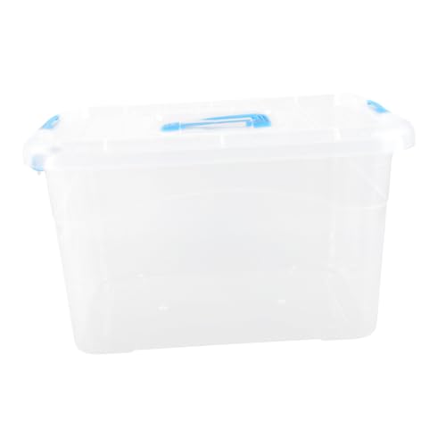 WEKAMOS Sandtisch-aufbewahrungsbox Sandkasten Für Im Freien Tragbare Sandschale Tragbarer Sandkasten Handheld-Sandbox Sandkasten Mit Deckel Transparent Plastik von WEKAMOS
