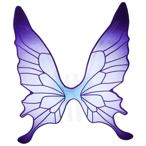 WEKAMOS Schmetterlingsflügel Damen Zauberflügel Leichte Tragbare Flügel aus Vliesstoff Kostümzubehör für Teens Feenparty Cosplay Halloween und Bühnenauftritte WEKAMOS Schmetterlingsflügel Damen Zauberflügel Leichte Tragbare Flügel aus Vliesstoff Kostümzubehör für Teens Feenparty Cosplay Halloween und Bühnenauftritte von WEKAMOS