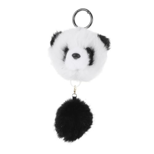 WEKAMOS Schöner Panda Plüschschlüsselkette Entzückender Tasche Anhänger Weich Gefüllte Tierschlüsselring -cartoon Panda Puppe Schlüsselbein Hanging Keychain WEKAMOS Schöner Panda Plüschschlüsselkette Entzückender Tasche Anhänger Weich Gefüllte Tierschlüsselring -cartoon Panda Puppe Schlüsselbein Hanging Keychain von WEKAMOS