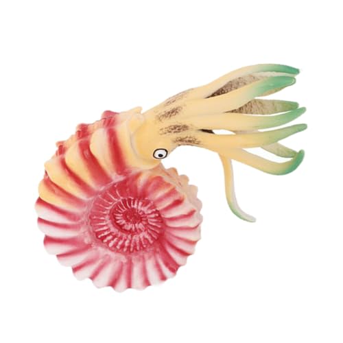 WEKAMOS Simulation Nautilus Modell aus Kunststoff Realistisches Meerestier für Dekoration von Aquarien und Pädagogisches für Frühe Bildung WEKAMOS Simulation Nautilus Modell aus Kunststoff Realistisches Meerestier für Dekoration von Aquarien und Pädagogisches für Frühe Bildung von WEKAMOS