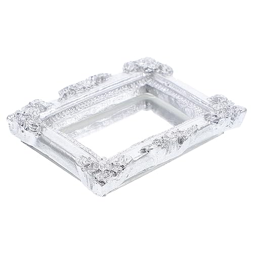 WEKAMOS Miniatur Spiegelset Aus Resin Für Puppenhaus Klassische Dekorative Spiegelfunktion Für Wohnzimmer Schlafzimmer Badezimmer Und Mehr Lernspielzeug Für Kreative Rollenspiele WEKAMOS Miniatur Spiegelset Aus Resin Für Puppenhaus Klassische Dekorative Spiegelfunktion Für Wohnzimmer Schlafzimmer Badezimmer Und Mehr Lernspielzeug Für Kreative Rollenspiele von WEKAMOS