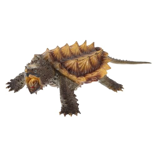WEKAMOS Snapping Turtle Modell aus TPR Realistische Tierfigur Dekoratives Landschaftselement Detailreiche Sammlerfigur für Kinderzimmer und für WEKAMOS Snapping Turtle Modell aus TPR Realistische Tierfigur Dekoratives Landschaftselement Detailreiche Sammlerfigur für Kinderzimmer und für von WEKAMOS