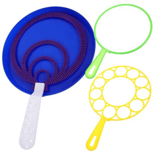 WEKAMOS Teiliges Bubble Making Ring für Sichere Große Seifenblasen Outdoor spielzeuge Buntes Bubble Toy für Garten Park Strand und Geburtstagsfeiern Zufällige Farbe Zufällige Farbe von WEKAMOS