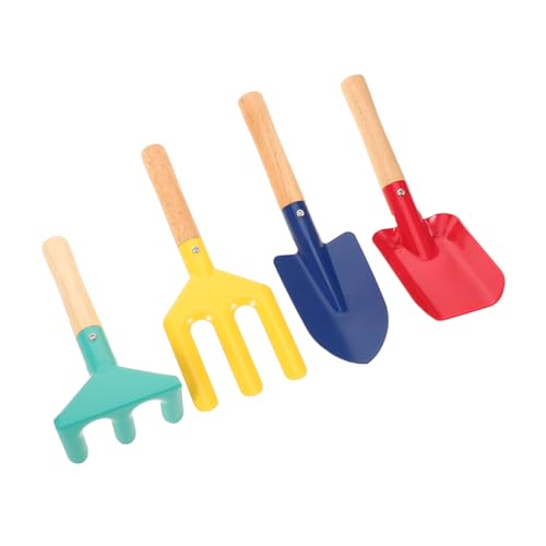 WEKAMOS Teiliges Gartengeräte Set aus Robustem Kleines Gartenwerkzeug mit Schaufel Rechen und Forke Leichtes Langlebiges Zubehör für Garten Strand und Outdoor Entdeckungen von WEKAMOS