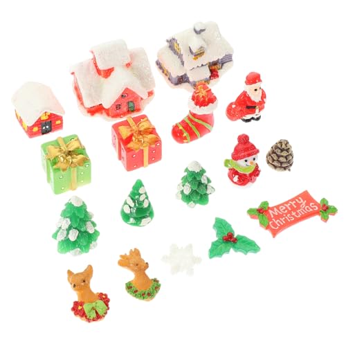 WEKAMOS Teiliges Weihnachtsdekor Miniatur Santa Schneemann und Tannenbaum Figuren aus Langlebigem Harz Vielseitige DIY Mikrolandschaft und Puppenhaus Deko für Festliche WEKAMOS Teiliges Weihnachtsdekor Miniatur Santa Schneemann und Tannenbaum Figuren aus Langlebigem Harz Vielseitige DIY Mikrolandschaft und Puppenhaus Deko für Festliche von WEKAMOS