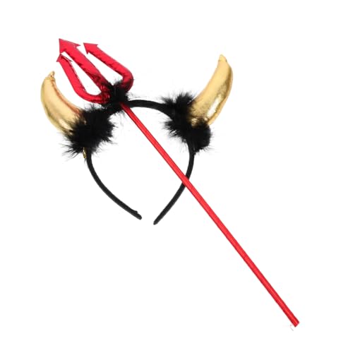 WEKAMOS Teufelshorn Haarreif Teilig Goldene Hörner aus Leichtem Material Bequem und Hautfreundlich für Halloween Kostüme Mottopartys Fasching und Cosplay Veranstaltungen WEKAMOS Teufelshorn Haarreif Teilig Goldene Hörner aus Leichtem Material Bequem und Hautfreundlich für Halloween Kostüme Mottopartys Fasching und Cosplay Veranstaltungen von WEKAMOS