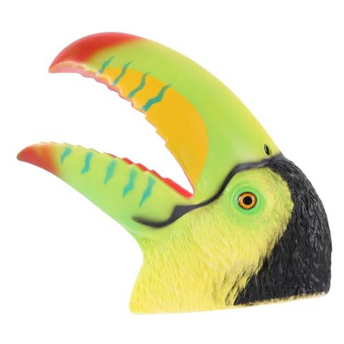 WEKAMOS Toucan Handpuppe für Interaktive Fingerpuppe aus Weichem Waschbarem Material für Geschichtenerzählen und Kreatives von Kommunikation und Fantasie Grün WEKAMOS Toucan Handpuppe für Interaktive Fingerpuppe aus Weichem Waschbarem Material für Geschichtenerzählen und Kreatives von Kommunikation und Fantasie Grün von WEKAMOS