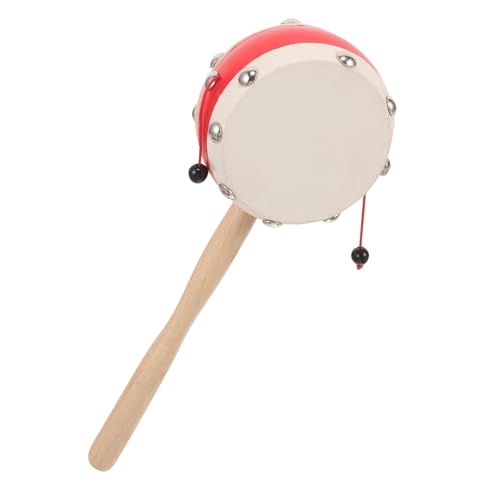 WEKAMOS Traditionelles Babyspielzeug Holz Tamburin Rassel Shaking Trommel Handgemacht Sichere Materialien Nachhaltig Für Neugeborene und Kleinkinder WEKAMOS Traditionelles Babyspielzeug Holz Tamburin Rassel Shaking Trommel Handgemacht Sichere Materialien Nachhaltig Für Neugeborene und Kleinkinder von WEKAMOS
