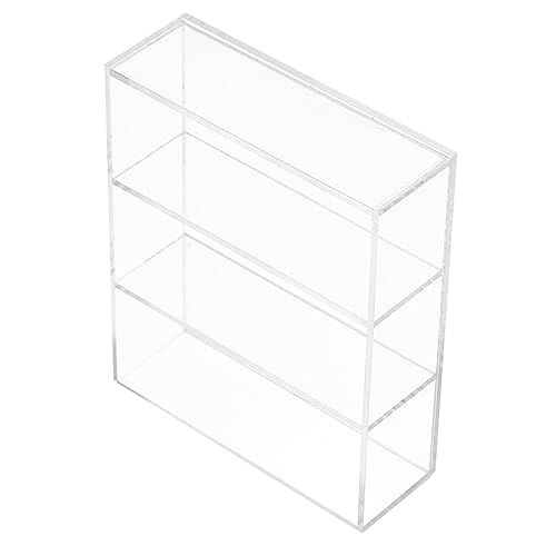 WEKAMOS Transparente Miniaturmöbel Vitrine für Puppenhaus Acryl Schrank für Mini Szenen Leicht und Langlebig zur Dekoration Ihres Spielhauses WEKAMOS Transparente Miniaturmöbel Vitrine für Puppenhaus Acryl Schrank für Mini Szenen Leicht und Langlebig zur Dekoration Ihres Spielhauses von WEKAMOS