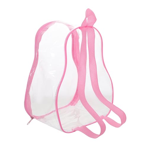 WEKAMOS Transparenter Puppenrucksack Gourd Form Niedliche Mini Figuren Aufbewahrungstasche Tragbar Für Organizer von WEKAMOS