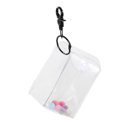 WEKAMOS Durchsichtige Puppentasche für Figuren Kleiner Displaytasche Hängende Aufbewahrung für Puppen Schlüsselanhänger Organizer Robuste Kunststoffmaterialien WEKAMOS Durchsichtige Puppentasche für Figuren Kleiner Displaytasche Hängende Aufbewahrung für Puppen Schlüsselanhänger Organizer Robuste Kunststoffmaterialien von WEKAMOS