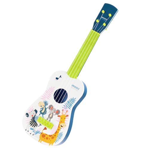 WEKAMOS Ukulele Realistisches Musikinstrument Modell Frühe Musikalische Bildung Kindgerechtes Lernspielzeug für Kleinkinder und Vorschulkinder Bunte Farbauswahl Zufällige Zufällige Farbe von WEKAMOS
