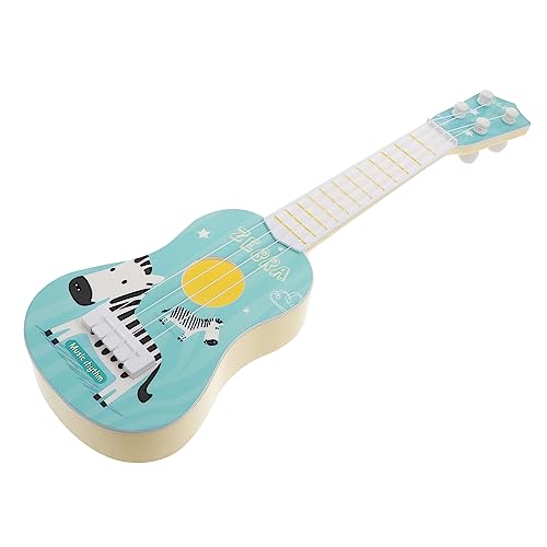 WEKAMOS Ukulele aus Robustem Kunststoff Anfänger Musikinstrument Buntes Design Abrieb und Ölresistent Sicher und Komfortabel für Mädchen und Jungen zur Musikalischen Früherziehung von WEKAMOS
