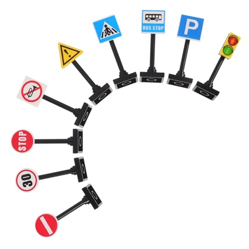 WEKAMOS Verkehrsschild für Teiliges mit Ampeln und Verkehrszeichen für Kreatives Spiel Zubehör für Jungen und Mädchen Fördert Motorische Fähigkeiten und Vorstellungskraft WEKAMOS Verkehrsschild für Teiliges mit Ampeln und Verkehrszeichen für Kreatives Spiel Zubehör für Jungen und Mädchen Fördert Motorische Fähigkeiten und Vorstellungskraft von WEKAMOS