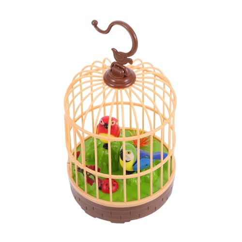 WEKAMOS Induktionsspielzeug Für Junge Mädchen Voice-Activated Vogelkäfig Mit Realistischen Geräuschen Und Interaktives Spielzeug Für Kleinkinder Für Spielen Und Lernen WEKAMOS Induktionsspielzeug Für Junge Mädchen Voice-Activated Vogelkäfig Mit Realistischen Geräuschen Und Interaktives Spielzeug Für Kleinkinder Für Spielen Und Lernen von WEKAMOS