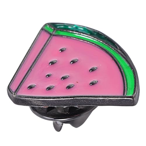 WEKAMOS Wassermelonenbrosche Cartoon-brosche Wassermelonen-pin-brosche Deko-anstecknadel Wassermelone Wassermelonen-mini-pin Wassermelone Kleine Anstecknadel Sommer Broschen Legierung von WEKAMOS