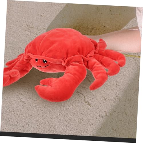 WEKAMOS Weiche Baumwoll Krabben Handpuppe mit Beweglichem Mund Interaktives Erzählspielzeug für Fördert Motorik Hand Auge Koordination und Kommunikative Fähigkeiten WEKAMOS Weiche Baumwoll Krabben Handpuppe mit Beweglichem Mund Interaktives Erzählspielzeug für Fördert Motorik Hand Auge Koordination und Kommunikative Fähigkeiten von WEKAMOS