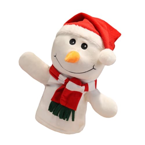 WEKAMOS Weihnachtliche Fingerpuppe Schneemann Plüschspielzeug für Eltern Junge Mädchen Interaktion Bunte Cartoon Handpuppe Fördert Fantasie und Kommunikation WEKAMOS Weihnachtliche Fingerpuppe Schneemann Plüschspielzeug für Eltern Junge Mädchen Interaktion Bunte Cartoon Handpuppe Fördert Fantasie und Kommunikation von WEKAMOS