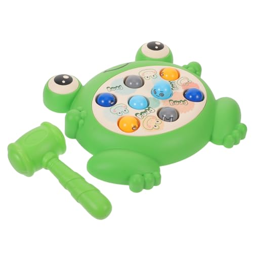 WEKAMOS Whack A Frog Lernhammer Motorikspielzeug Interaktives Frosch-brettspiel Für Eltern-Junge Mädchen-tischaktivität Konzentration Geduld WEKAMOS Whack A Frog Lernhammer Motorikspielzeug Interaktives Frosch-brettspiel Für Eltern-Junge Mädchen-tischaktivität Konzentration Geduld von WEKAMOS