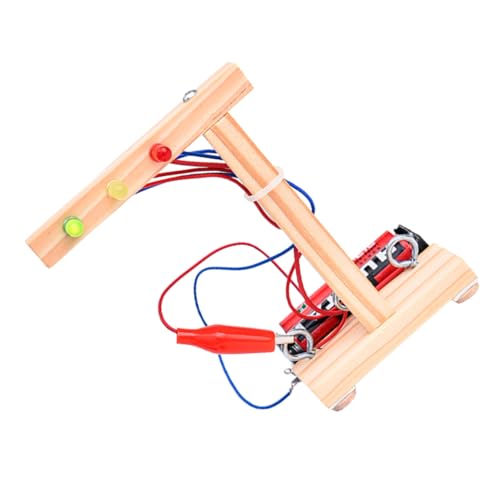 WEKAMOS Wissenschaftliches Experiment Verkehrsschild DIY Lernspielzeug Modell Ampel für Frühe Bildung Symbolerkennung und Verkehrssicherheitsregeln von WEKAMOS