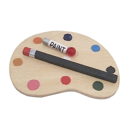 WEKAMOS Zeichenbrett-Palette Partygeschenk Zubehör Für Puppenhäuser Requisiten Für Bjd Puppenhauszubehör Paletten Zum Bemalen Von Puppen Bjd-zubehör Puppenhaus-miniaturen MDF WEKAMOS Zeichenbrett-Palette Partygeschenk Zubehör Für Puppenhäuser Requisiten Für Bjd Puppenhauszubehör Paletten Zum Bemalen Von Puppen Bjd-zubehör Puppenhaus-miniaturen MDF von WEKAMOS
