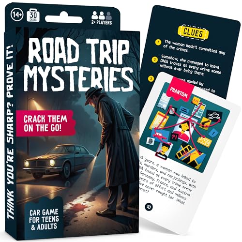 WELL BALANCED Road Trip Mysteries - Autospiel für Erwachsene & Jugendliche, Road Trip Travel Essentials von WELL BALANCED