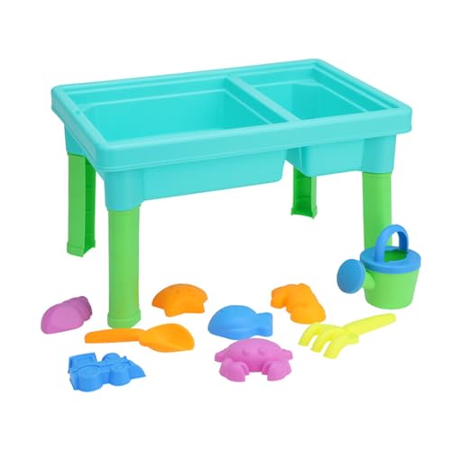 WELL HOME MOBILIARIO & DECORACIÓN Sand- und Wasserbrettspiel mit 10 Teilen – enthält Formen, Rechen, Schaufel und Gießkanne, Robustes und leichtes Material WELL HOME MOBILIARIO & DECORACIÓN Sand- und Wasserbrettspiel mit 10 Teilen – enthält Formen, Rechen, Schaufel und Gießkanne, Robustes und leichtes Material von WELL HOME MOBILIARIO & DECORACIÓN