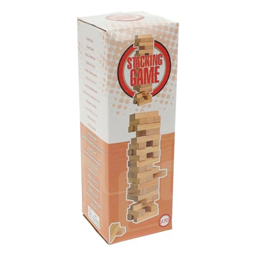 WELL HOME MOBILIARIO & DECORACIÓN Stapelbarer Holzturm mit 54 Teilen: FSC-zertifiziertes Lernspiel zur Entwicklung von Fähigkeiten bei Kindern WELL HOME MOBILIARIO & DECORACIÓN Stapelbarer Holzturm mit 54 Teilen: FSC-zertifiziertes Lernspiel zur Entwicklung von Fähigkeiten bei Kindern von WELL HOME MOBILIARIO & DECORACIÓN