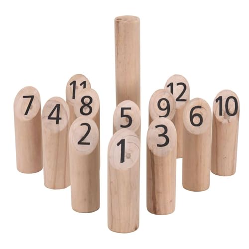 WELL HOME MOBILIARIO & DECORACIÓN WH14740 KUBB Holzset mit 13 Teilen aus Holz, Natur, 20,4x10x25,5 WELL HOME MOBILIARIO & DECORACIÓN WH14740 KUBB Holzset mit 13 Teilen aus Holz, Natur, 20,4x10x25,5 von WELL HOME MOBILIARIO & DECORACIÓN