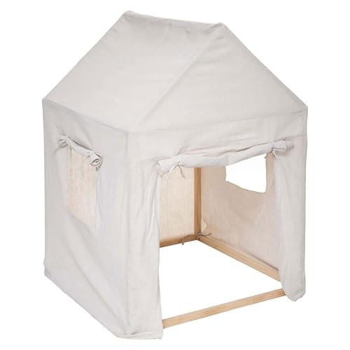 WELL HOME - Zelthütte für Kinder mit Holzstruktur von WELL HOME MOBILIARIO & DECORACIÓN