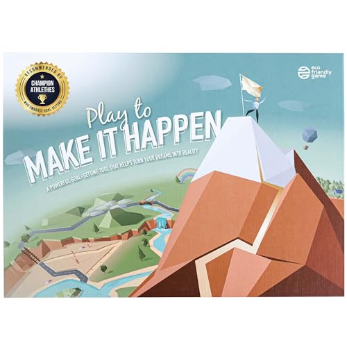 Play to Make It Happen - Selbstverbesserungsspiel - Therapiespiel zum Setzen von Zielen - Persönliche Entwicklung Play to Make It Happen - Selbstverbesserungsspiel - Therapiespiel zum Setzen von Zielen - Persönliche Entwicklung von WELL O'CLOCK